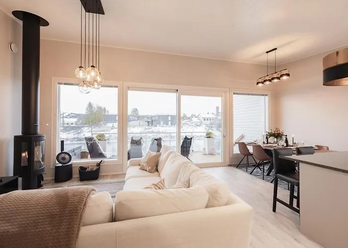 아파트 Luxury Rantapolku 로바니에미